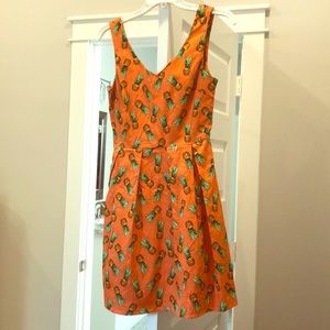 ModCloth Pineapple Dress